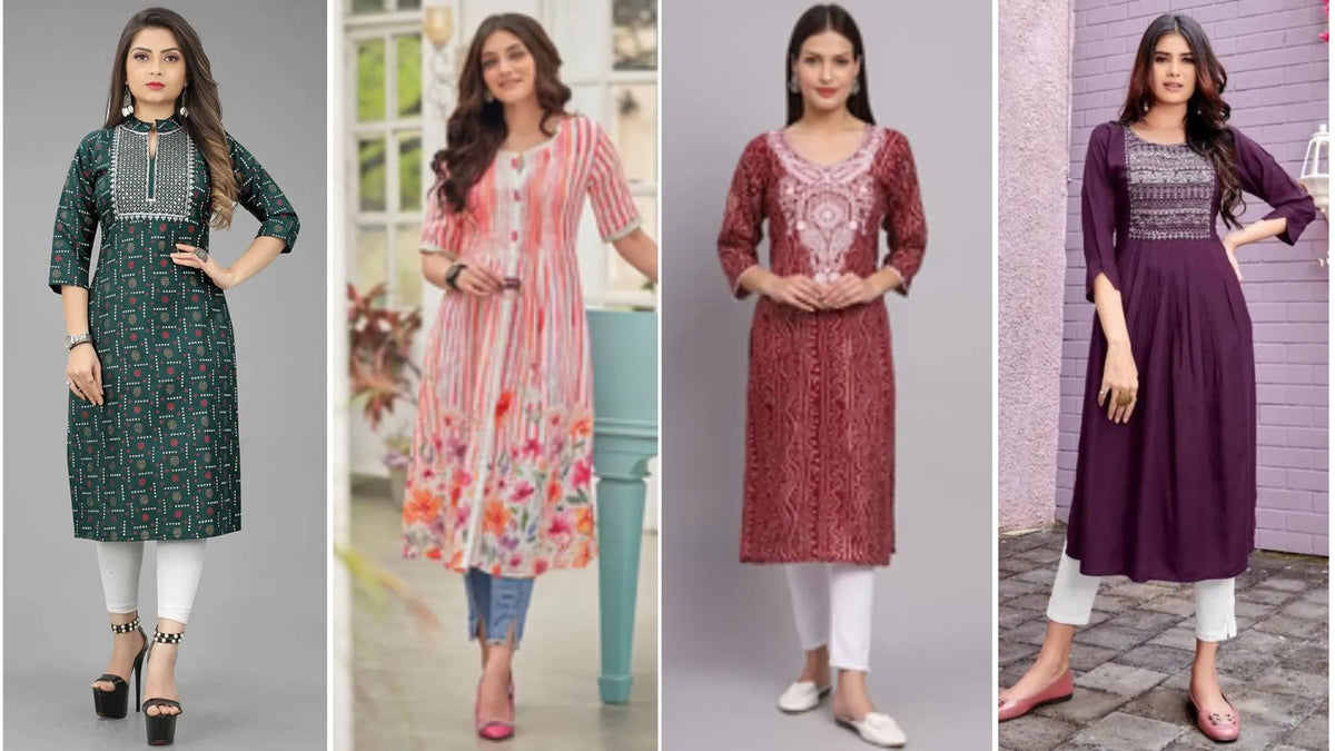 7 Trending Kurti Styles for Women to Try this Year