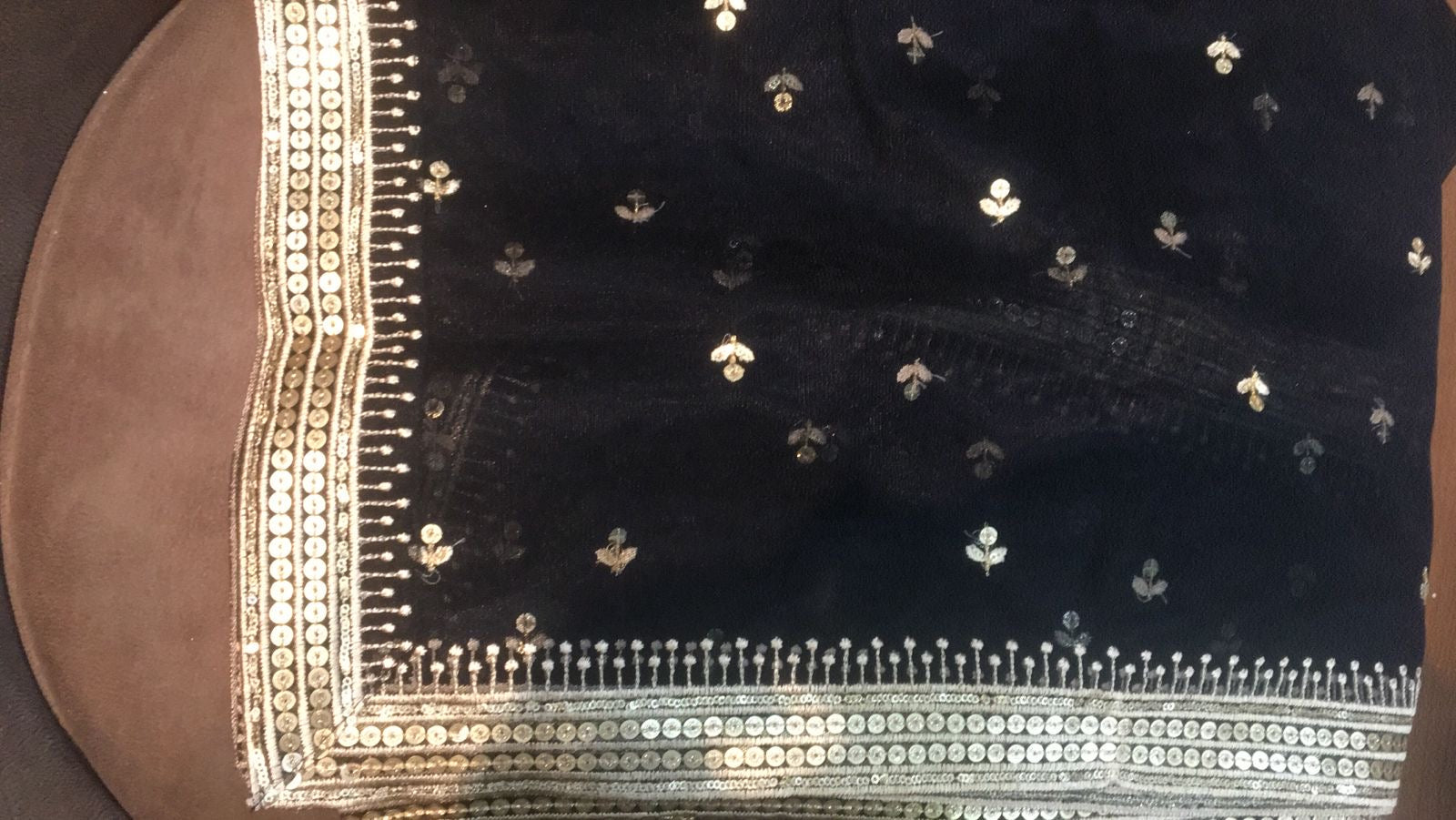 Gold Net Dupatta