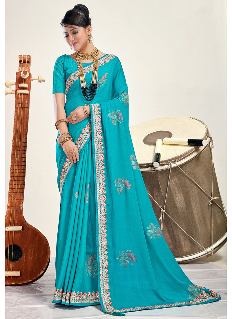 Georgette Print Saree