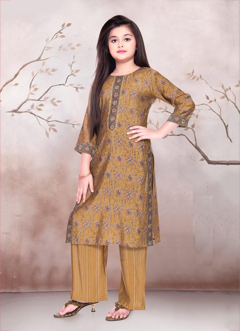 Digital Print Fancy Kurti with Pants