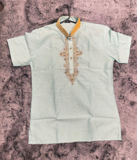 Blue Short Kurta