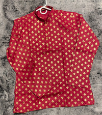 Gold Silk Kurta