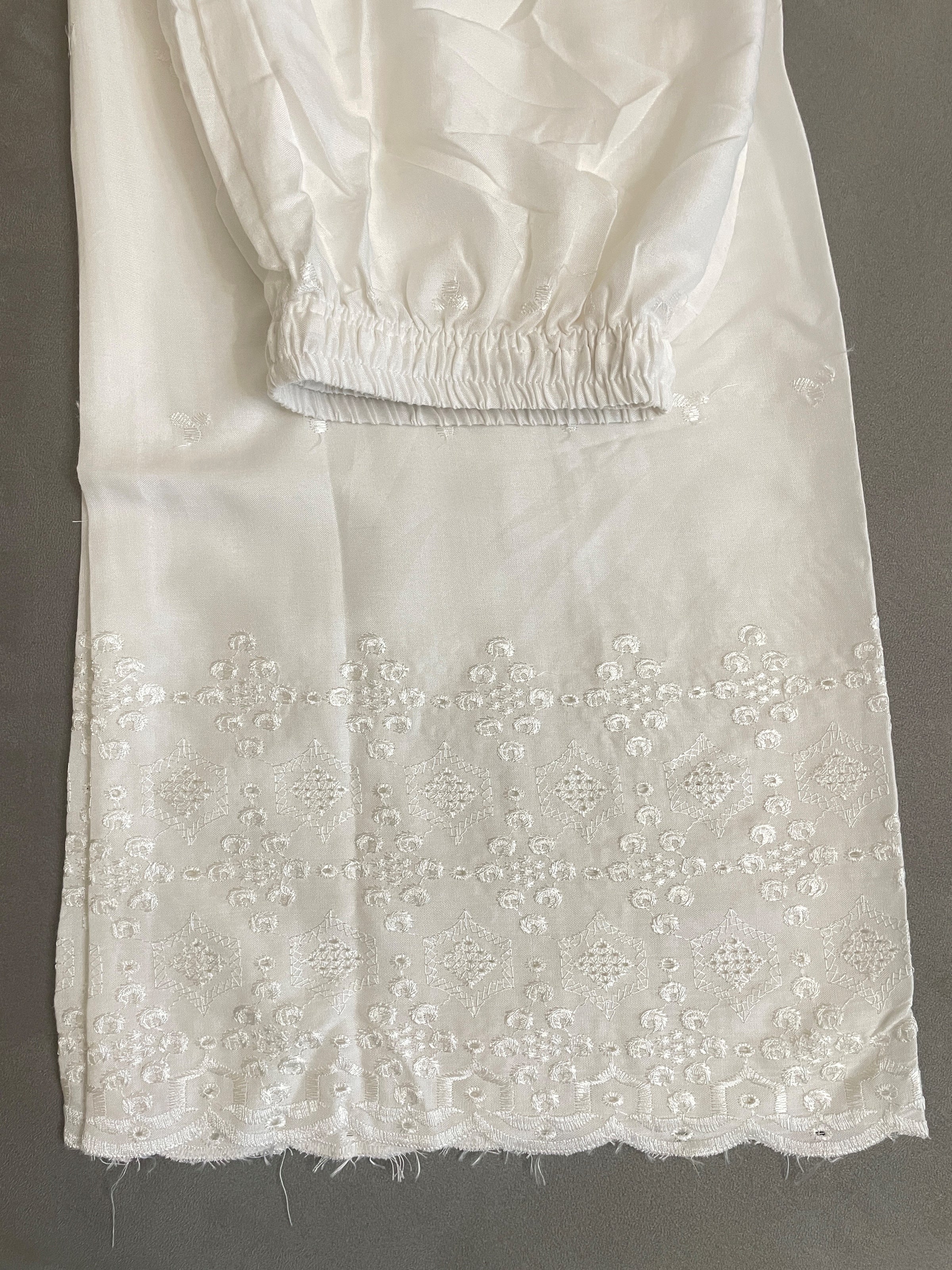 Soft Cotton Embroidery Pants