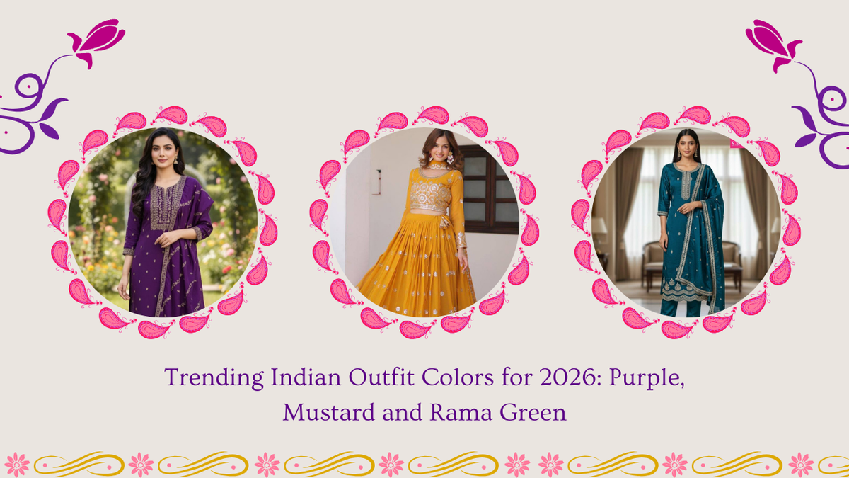 Trending Indian Outfit Colors for 2026