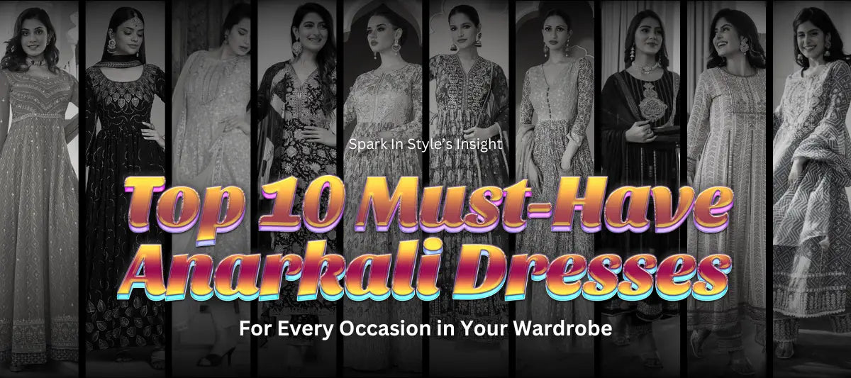 Top 10 anarkali dresses outlet