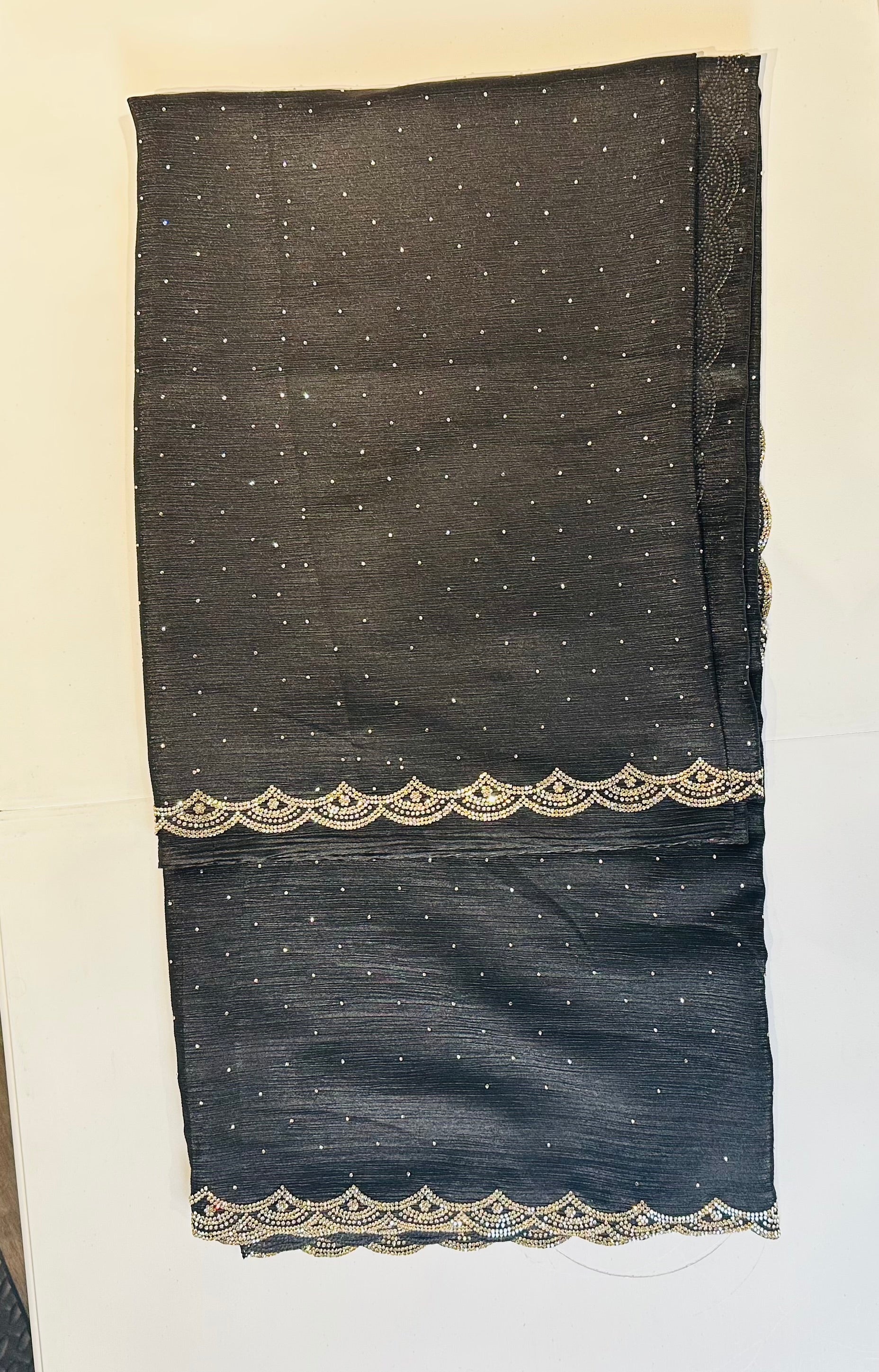 Black Silk Saree