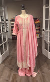 Pink Silk Palazzo