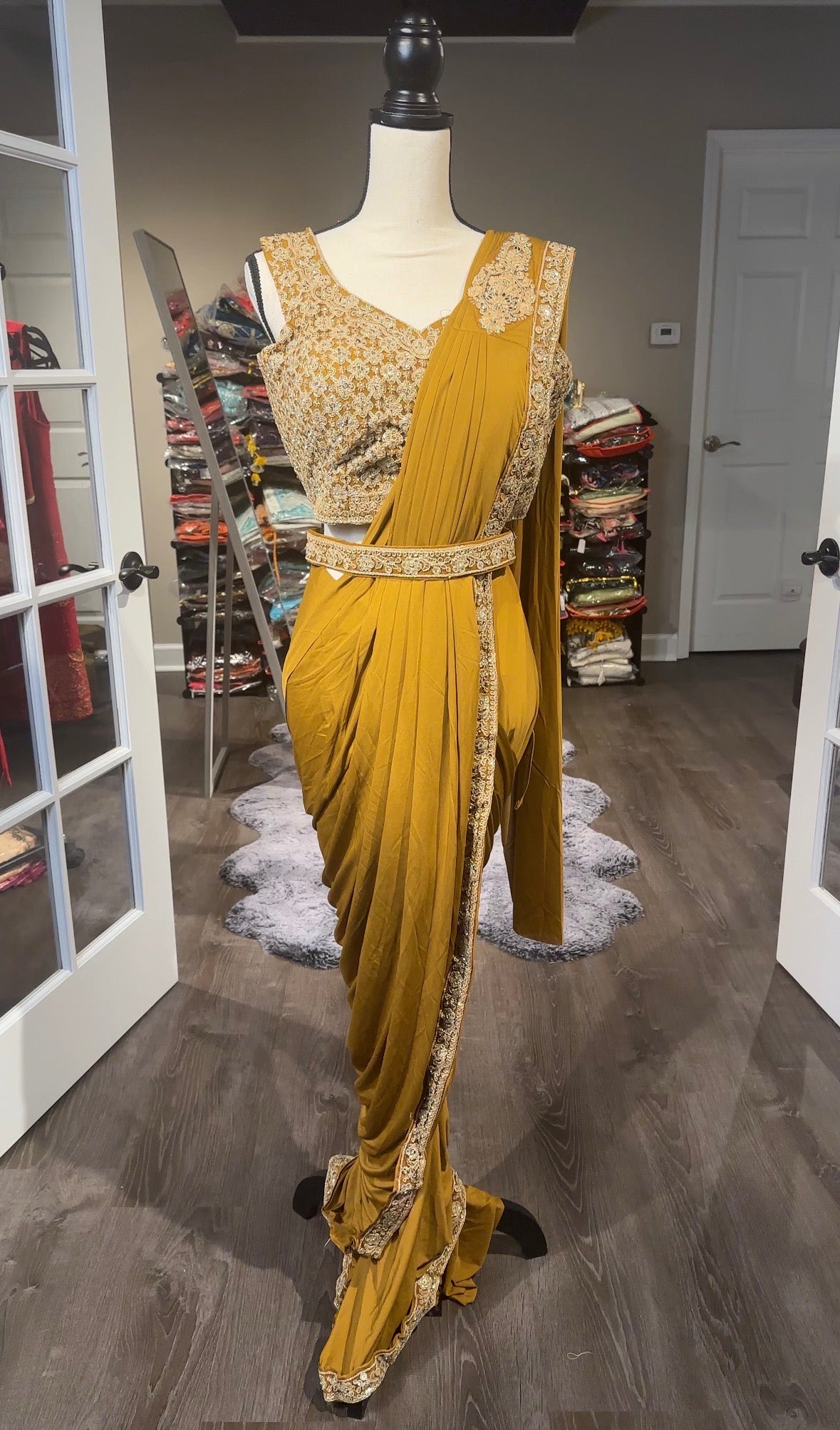 Ready-To-Wear Sequin Saree