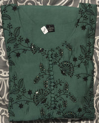 Green Silk Salwar