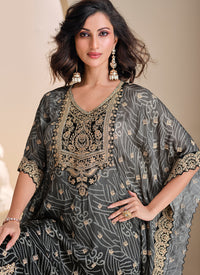 Crepe Silk Kaftan