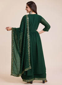 Green Georgette Salwar Suit