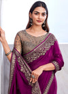 Magenta-Silk-PartyWear-2