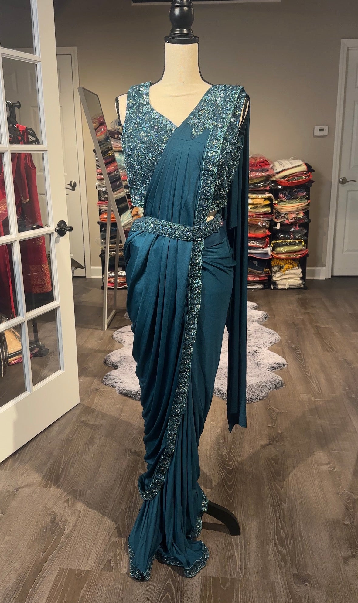 Ready-To-Wear Sequin Saree