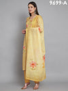 Yellow Linen Salwar Suit