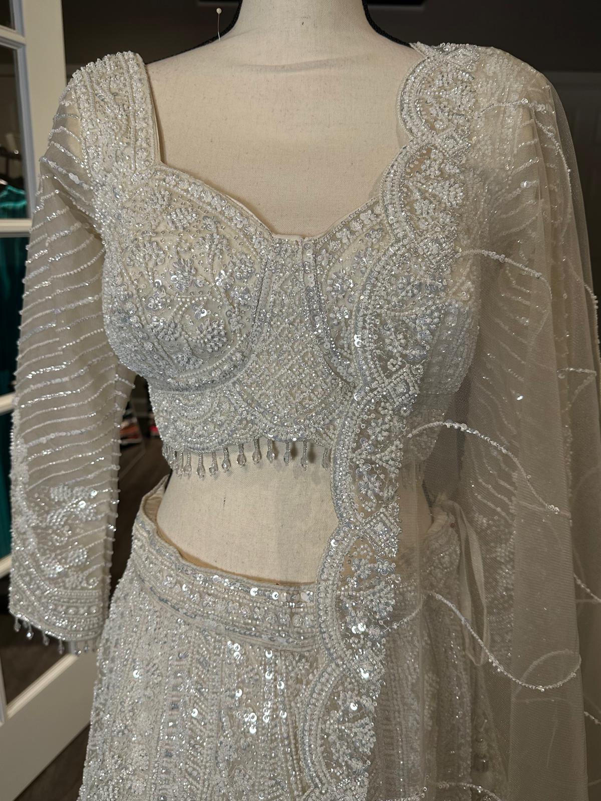 Bridal Embroidery Lehenga