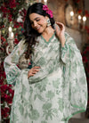 Light Green Chanderi Print Salwar