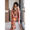 Floral Print Saree